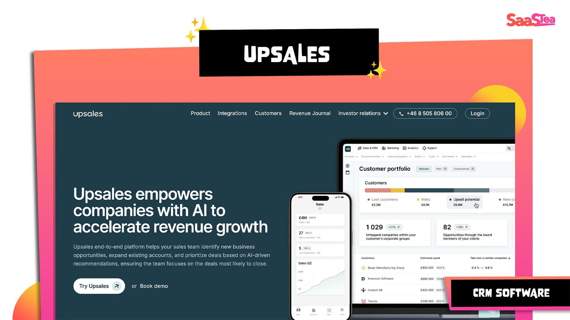 All-in-one CRM, marketing automation, and analytics platform for B2B growth.