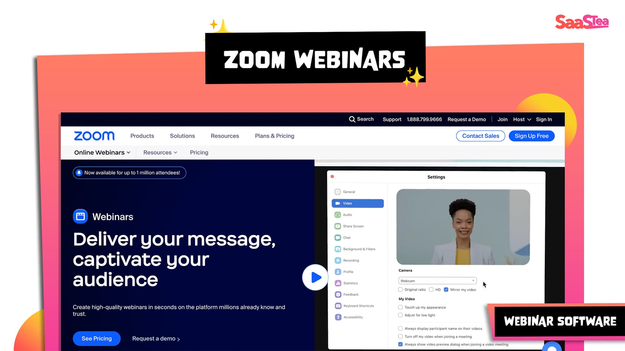 Deliver your message, captivate your audience.