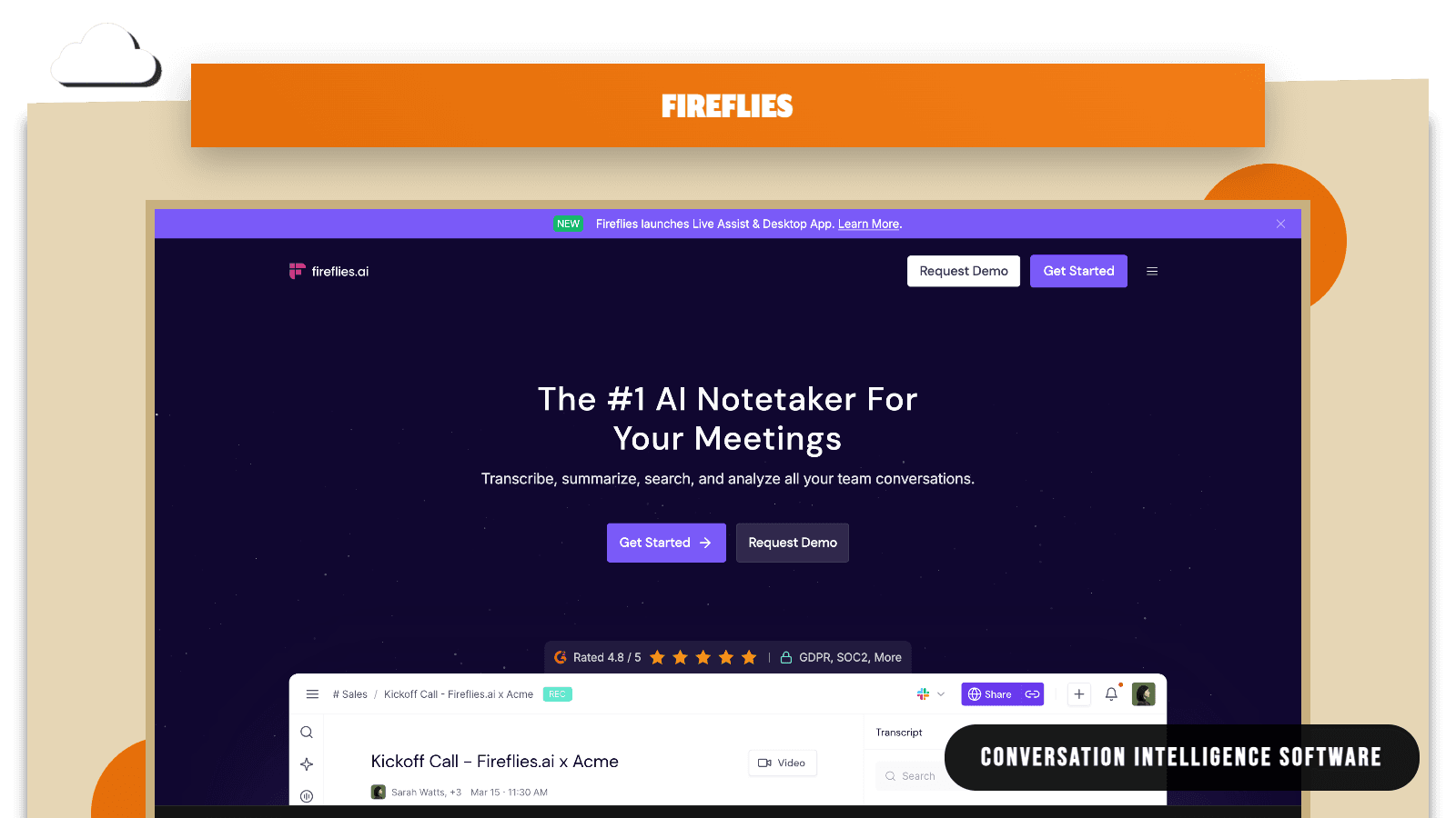 The #1 AI Notetaker For Your Meetings