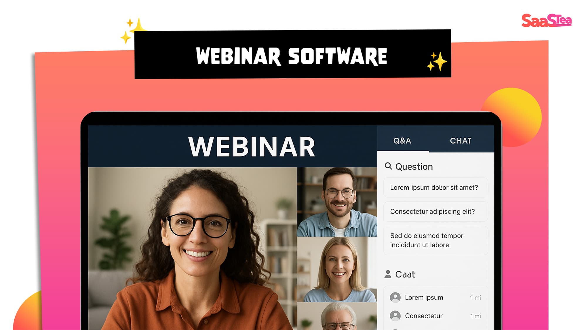 Webinar software example Webinar software example