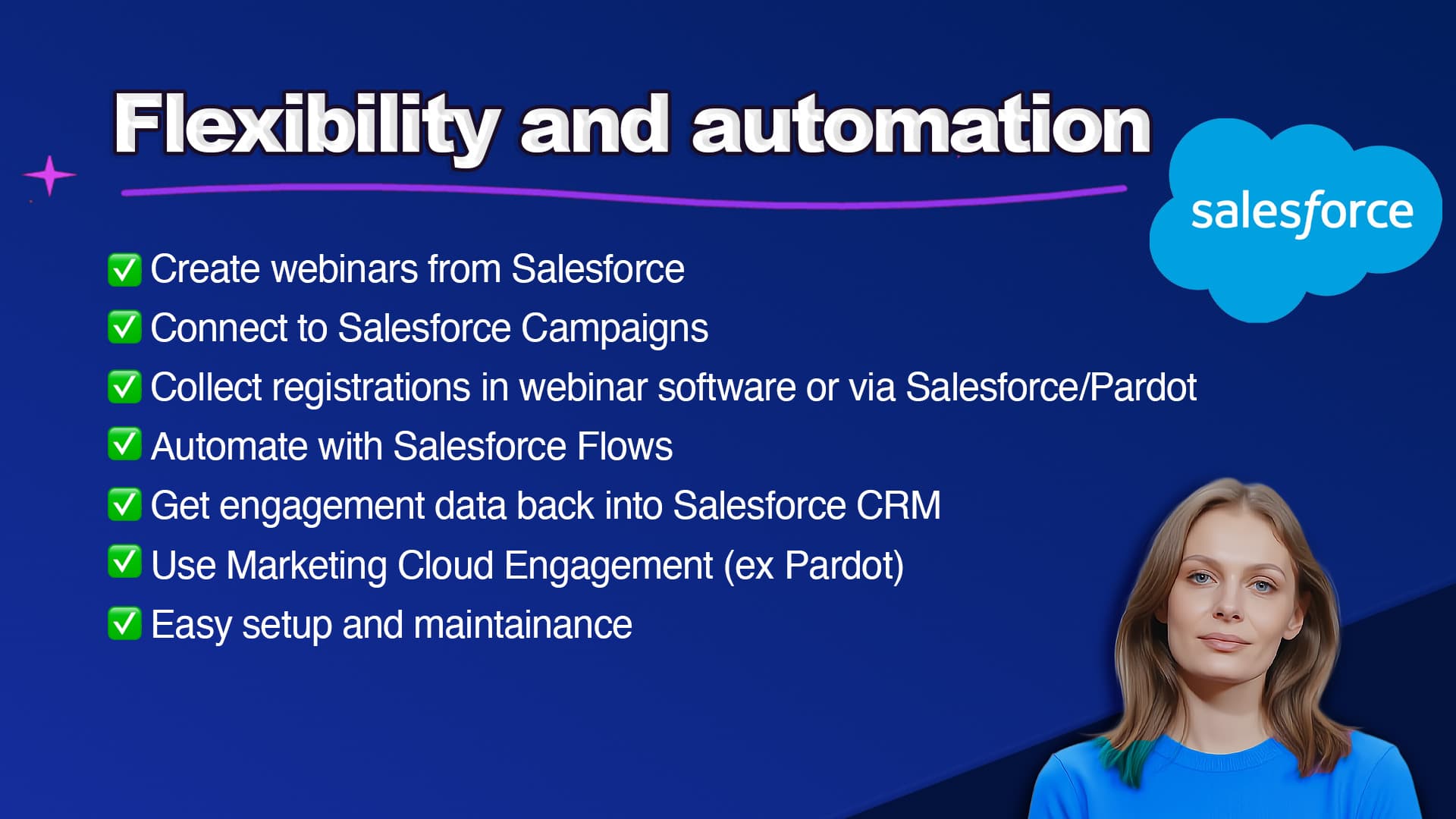 Salesforce Webinar Software Integration - Requirements to look for Salesforce Webinar Software Integration - Requirements to look for