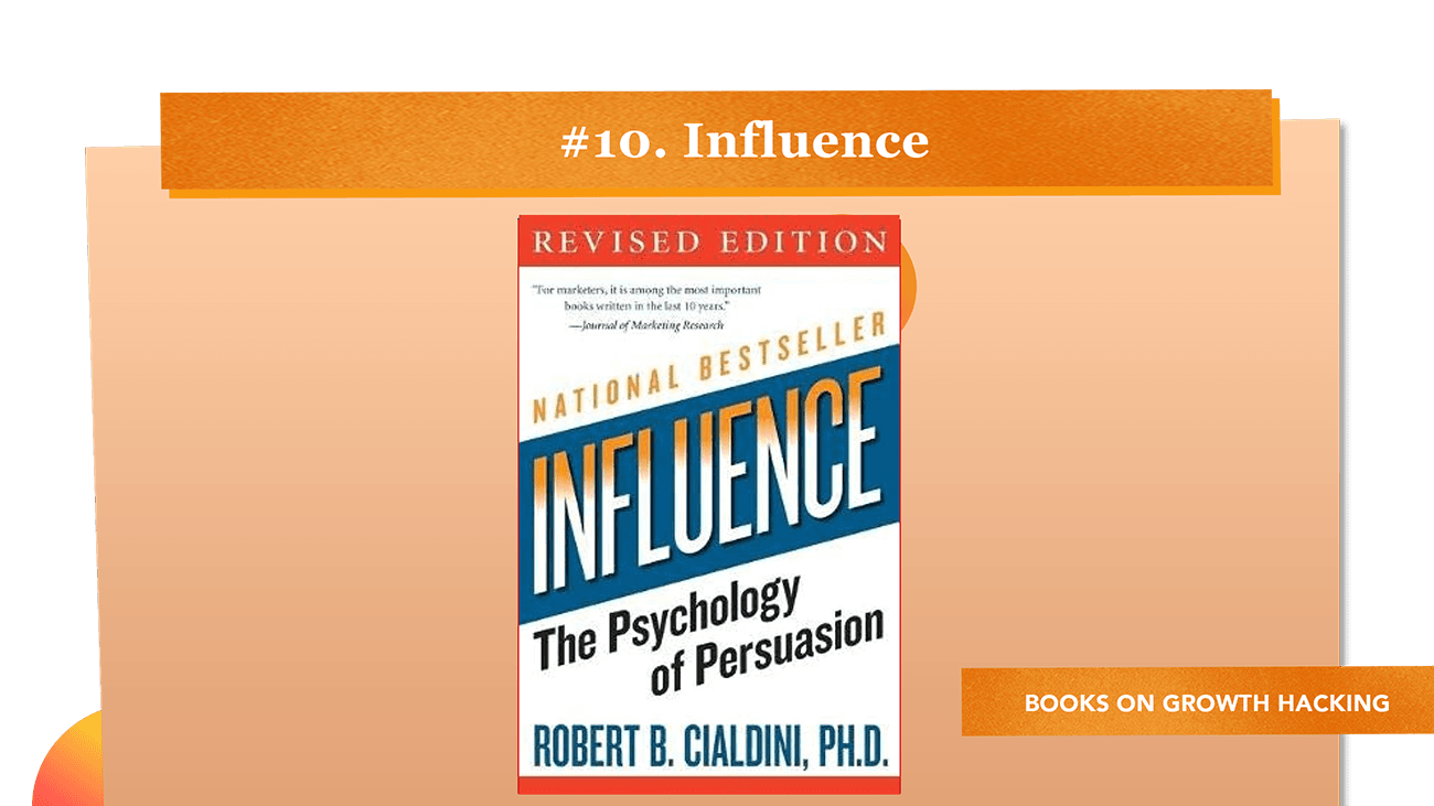 Influence - Books on growth hacking Influence - Books on growth hacking