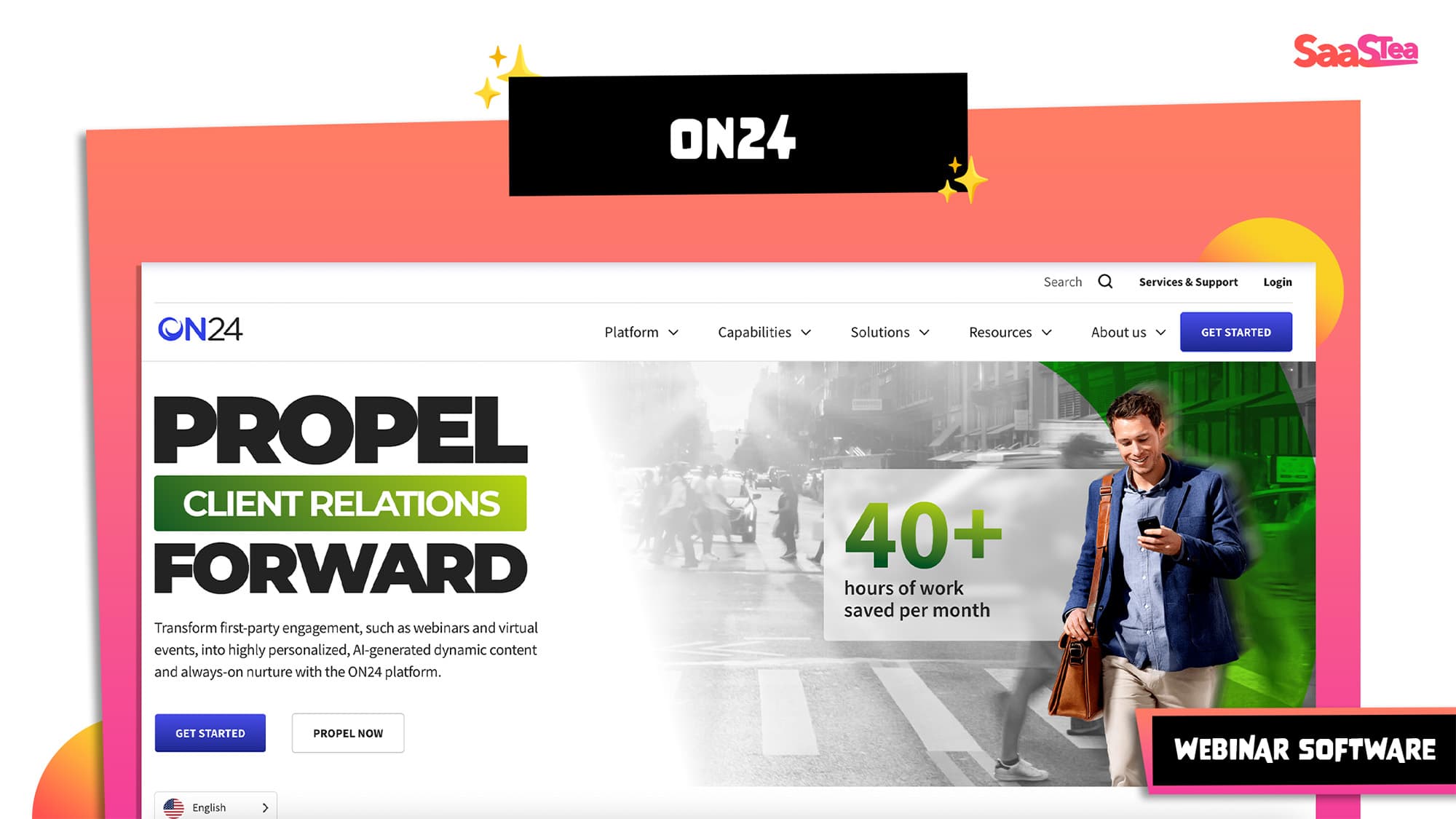 Enterprise-grade webinar and virtual event platform