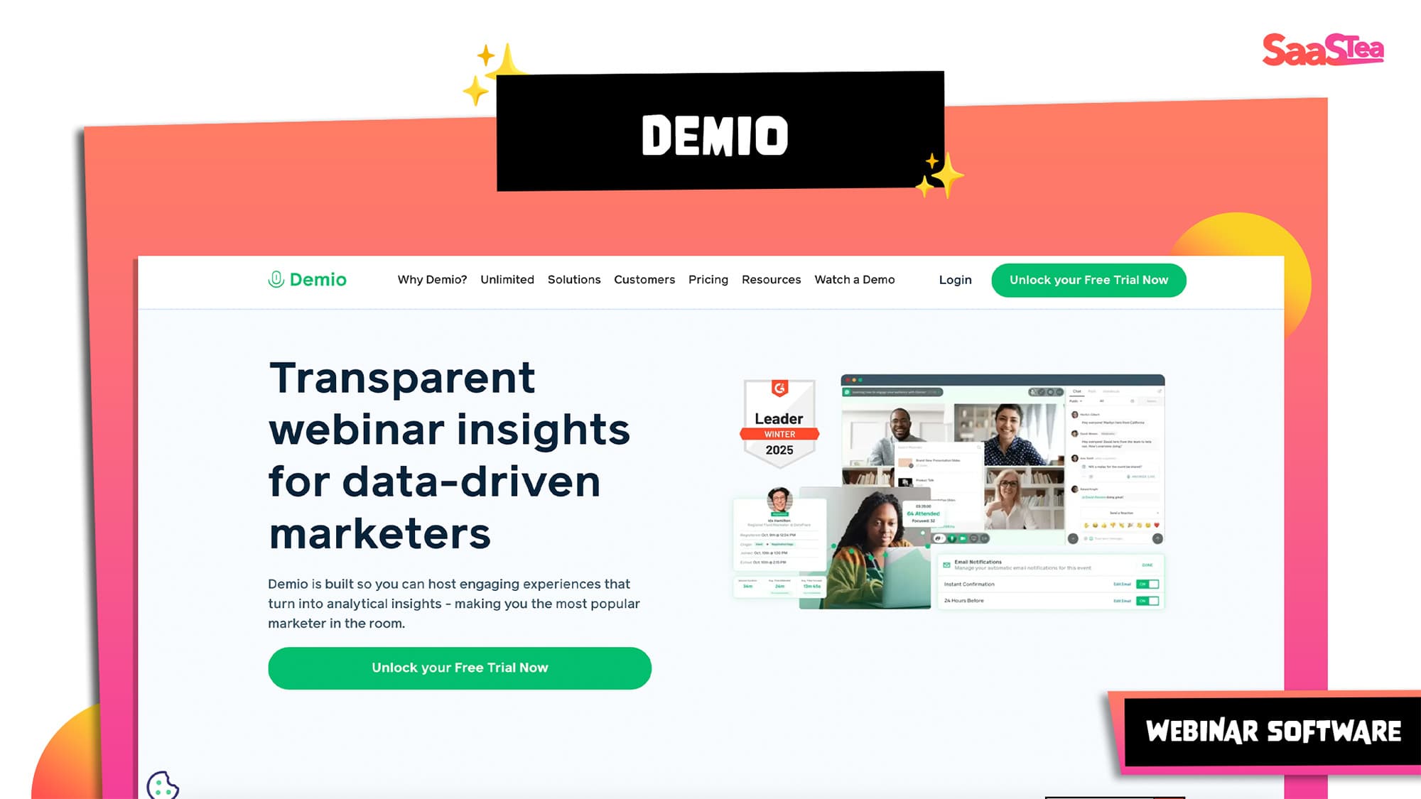 Webinar insights for data-driven marketers.