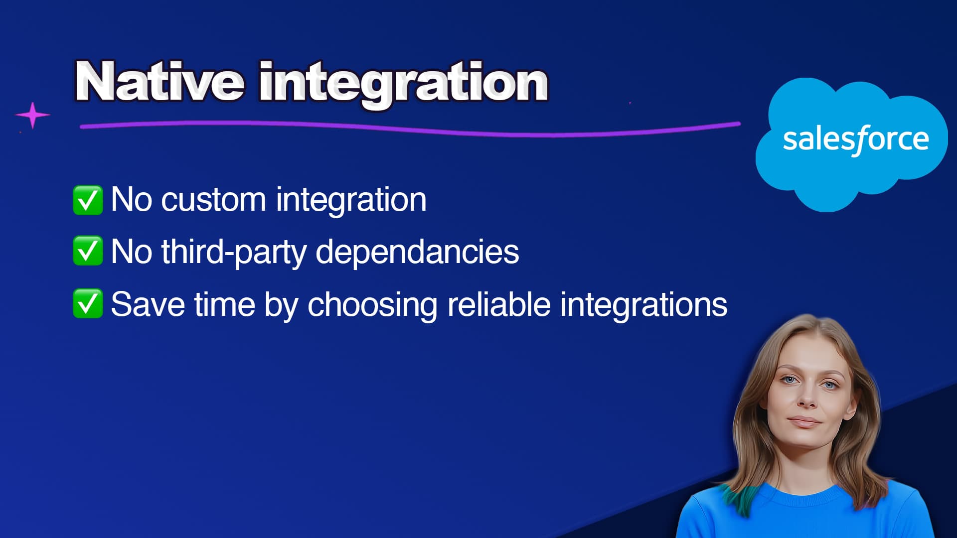 Why a Native Salesforce Webinar Integration Might be The Right Choice Why a Native Salesforce Webinar Integration Might be The Right Choice