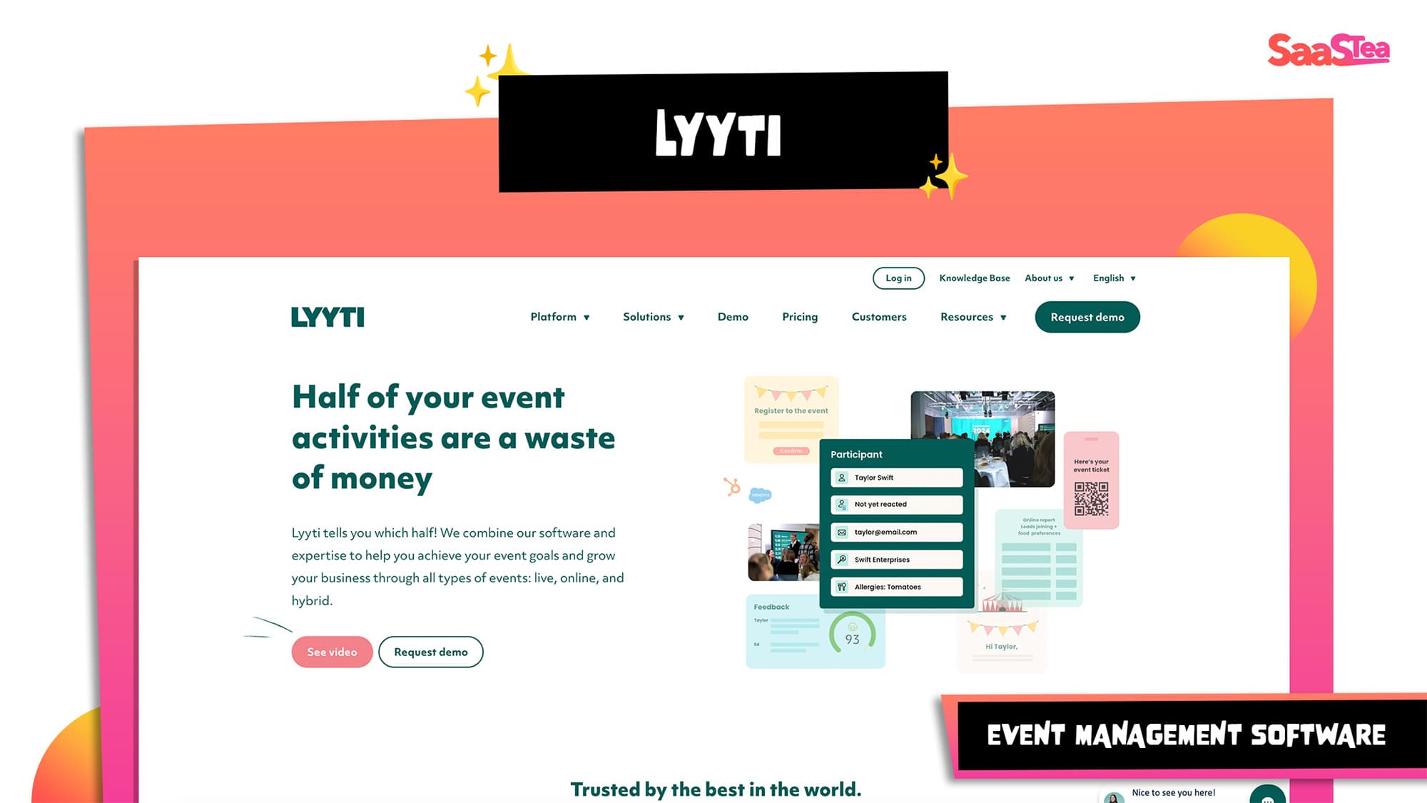 Efficient event management for professionals